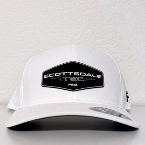 (NWOT) Scottsdale Tech Ping Golf Hat Flexfit SnapBack Cap